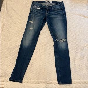 Ripped hollister jeans